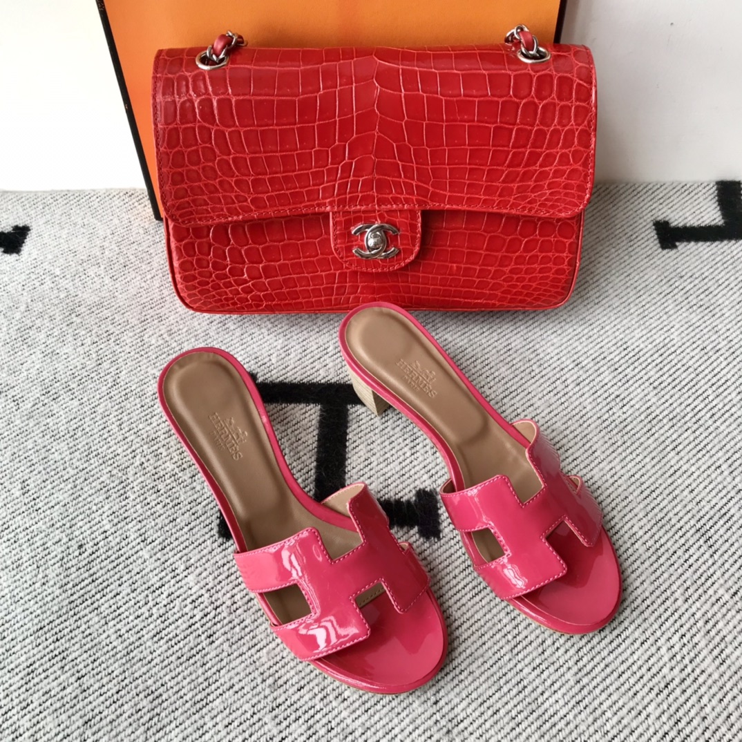 에르메스 올수공 오아시스 슬리퍼 샌들 페이던트 13